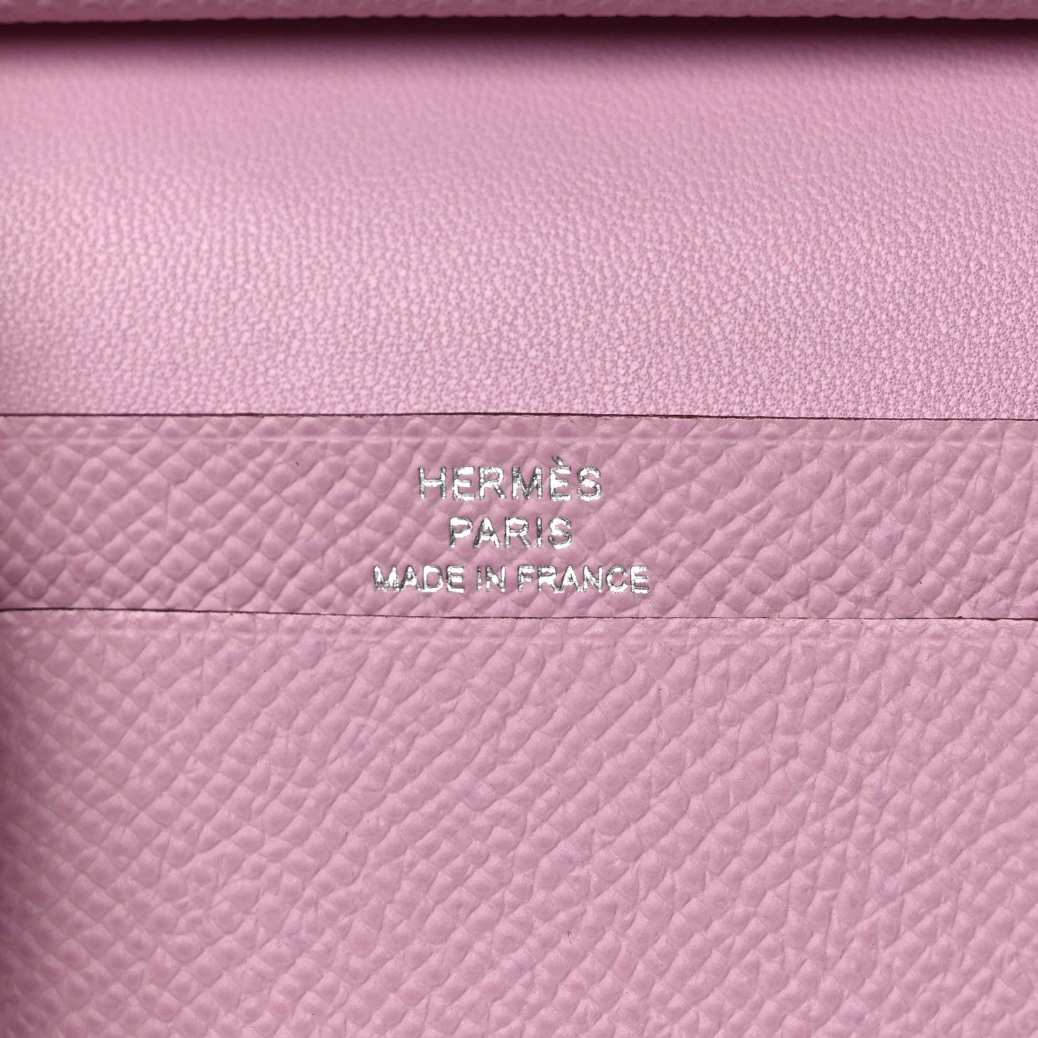 Hermes Epsom Mini Bearn Wallet Mauve Sylvester 6 of 7