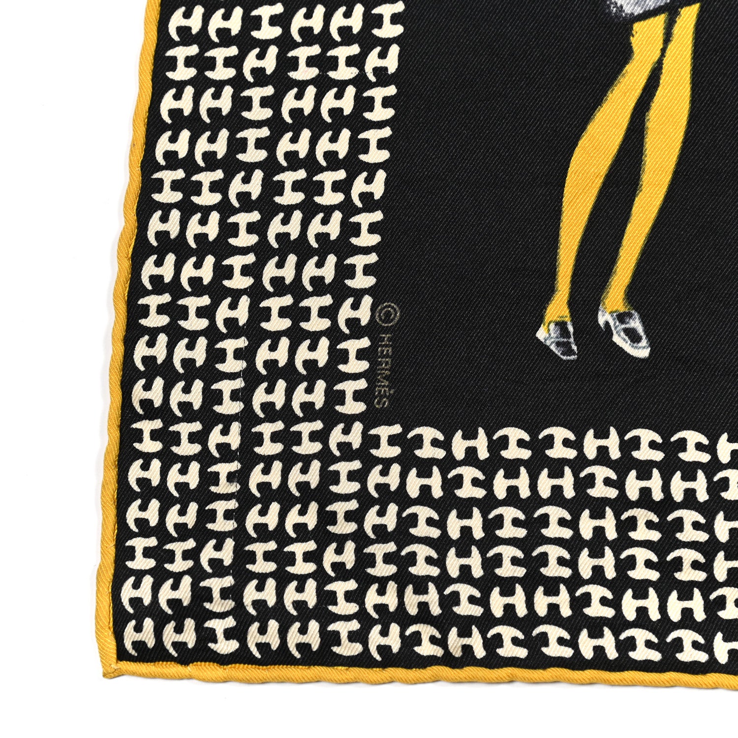 Hermes Silk Printemps Ete Automne Hiver Scarf 70 3 of 6