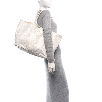 Goyard Goyardine Saint Louis GM White 2 of 10