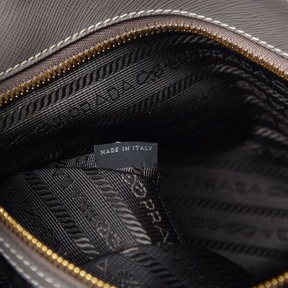 Prada Saffiano Medium Galleria Double Zip Tote Argilla 7 of 12