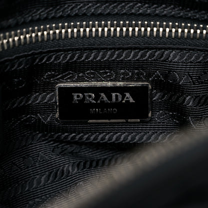 Prada Nylon Vela Messenger Bag Black 5 of 16