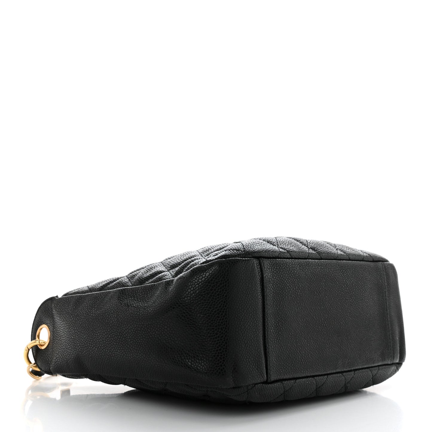 Caviar Quilted Timeless CC Shoulder Bag Black