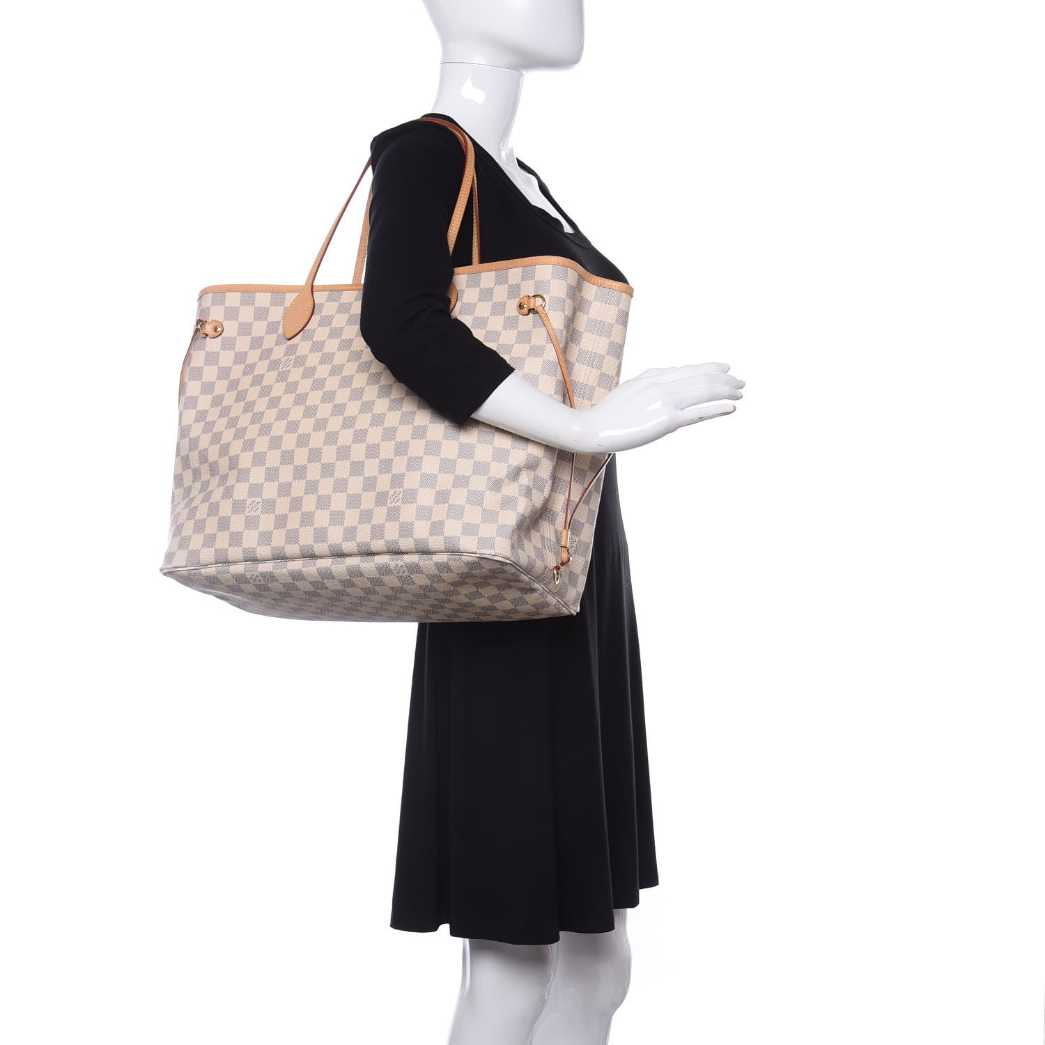 Louis Vuitton Damier Azur Neo Neverfull GM 2 of 9