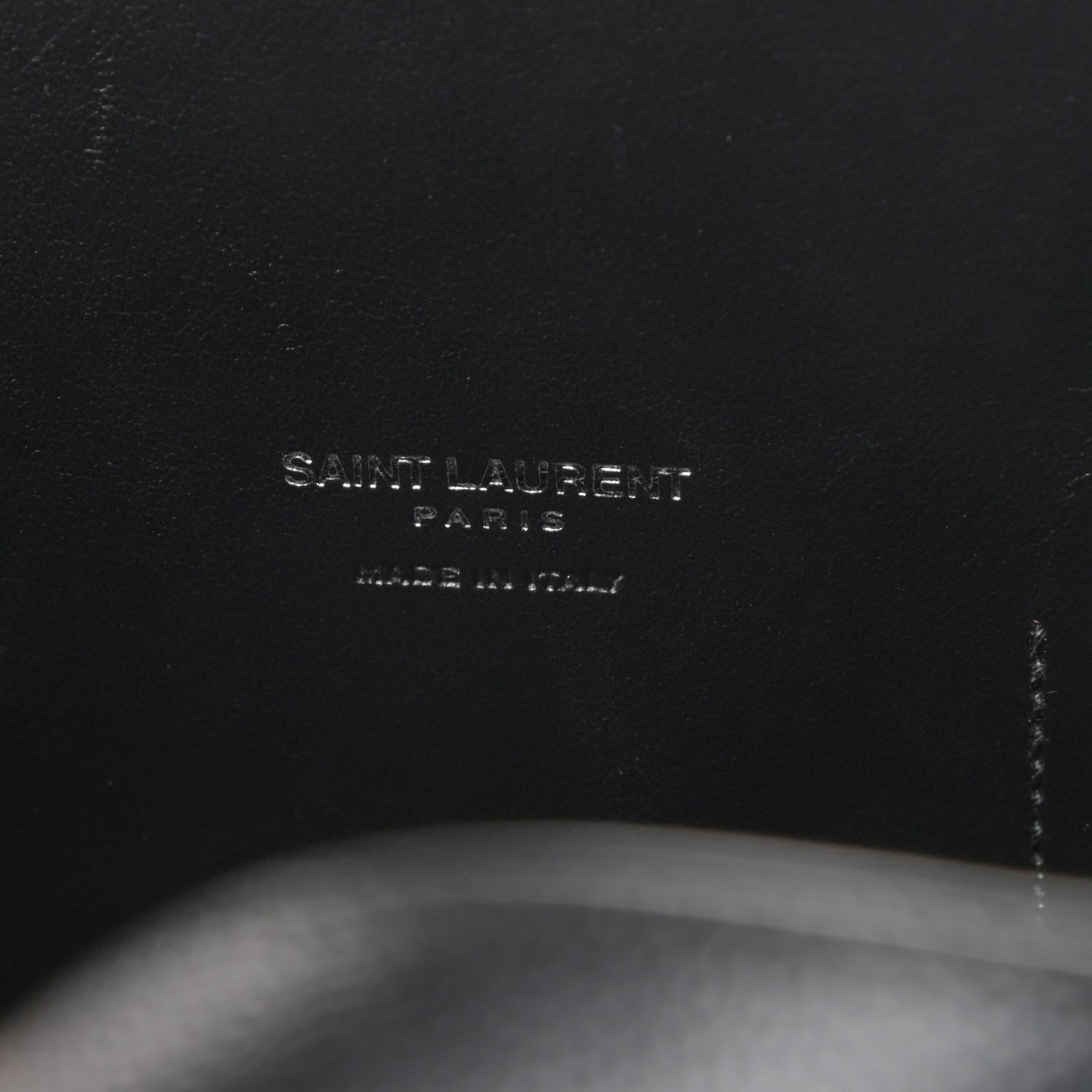 Saint Laurent Grained Calfskin Small Sac De Jour Black 7 of 10