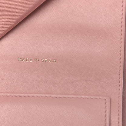 Chanel Lambskin Quilted Small Compact Wallet Pink 8 of 10