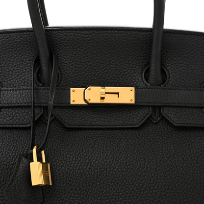 Hermes Togo Birkin 35 Black 8 of 12