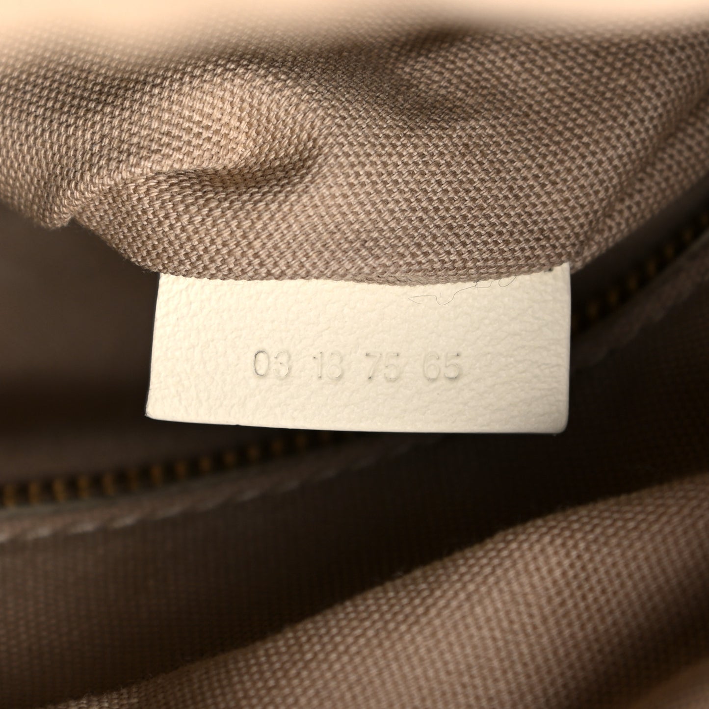 Smooth Calfskin Small Roy Bucket Bag Natural White