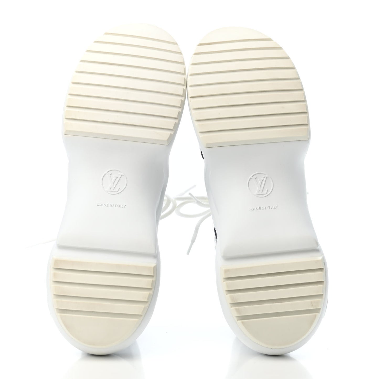 Calfskin Technical Nylon LV Archlight Sneakers 41 Marine