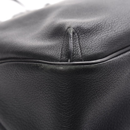 Chloe Grained Lambskin Calfskin Medium Lexa Shoulder Bag Black 13 of 14