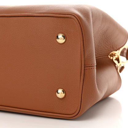 Louis Vuitton Taurillon Capucines GM Cognac 9 of 10