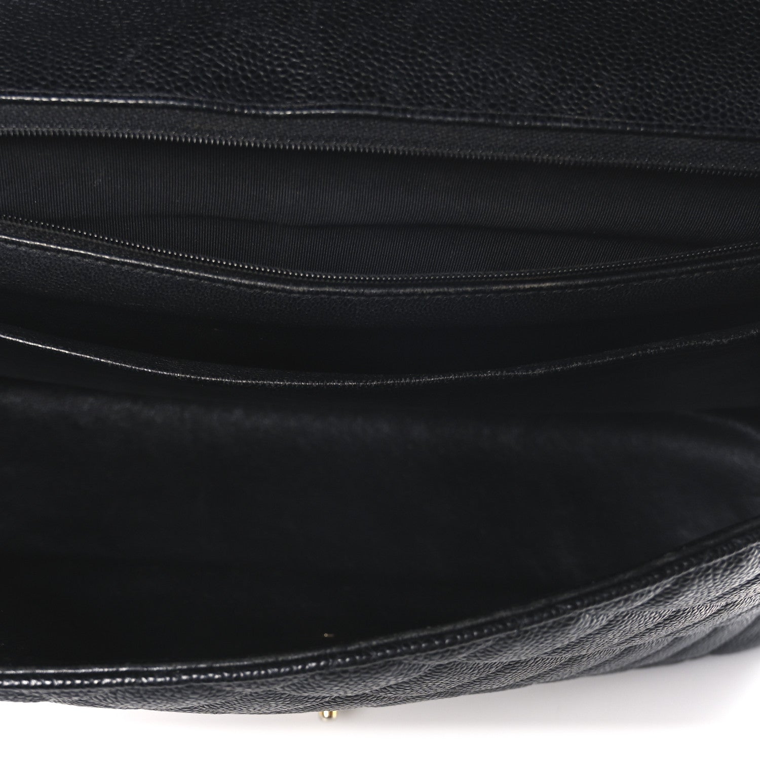 Chanel Caviar Quilted Maxi Single Flap Black 5 of 11