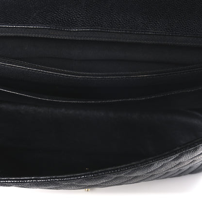 Chanel Caviar Quilted Maxi Single Flap Black 5 of 11