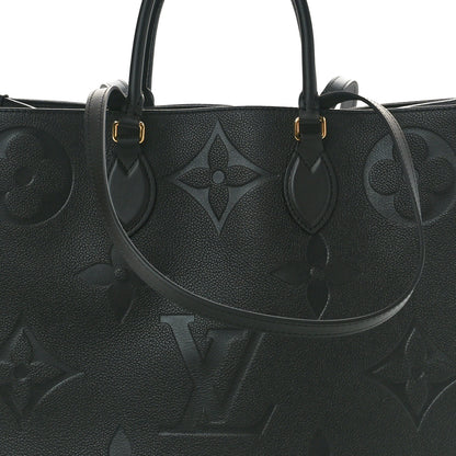 Louis Vuitton Empreinte Monogram Giant Onthego GM Black 7 of 9