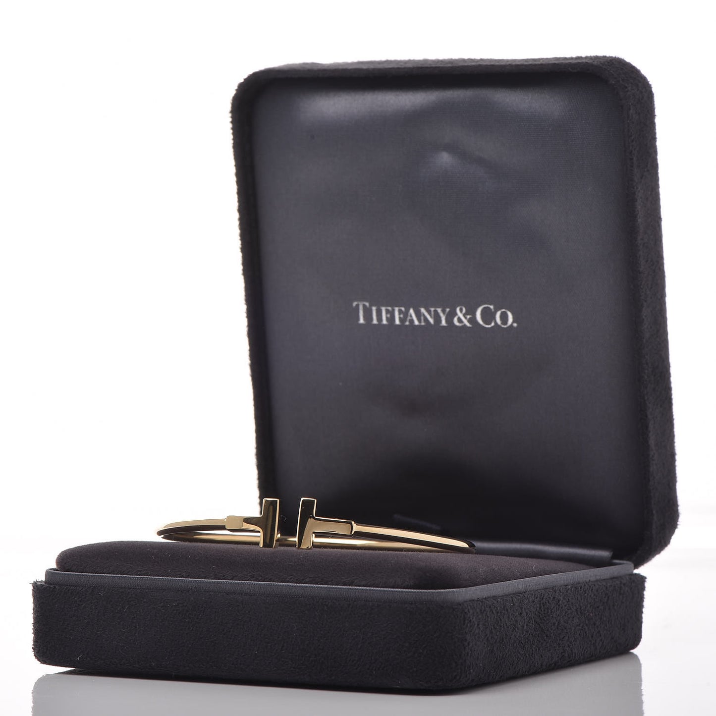 18K Yellow Gold T Wire Bracelet