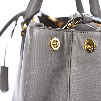 Prada Saffiano Medium Galleria Double Zip Tote Argilla 13 of 13