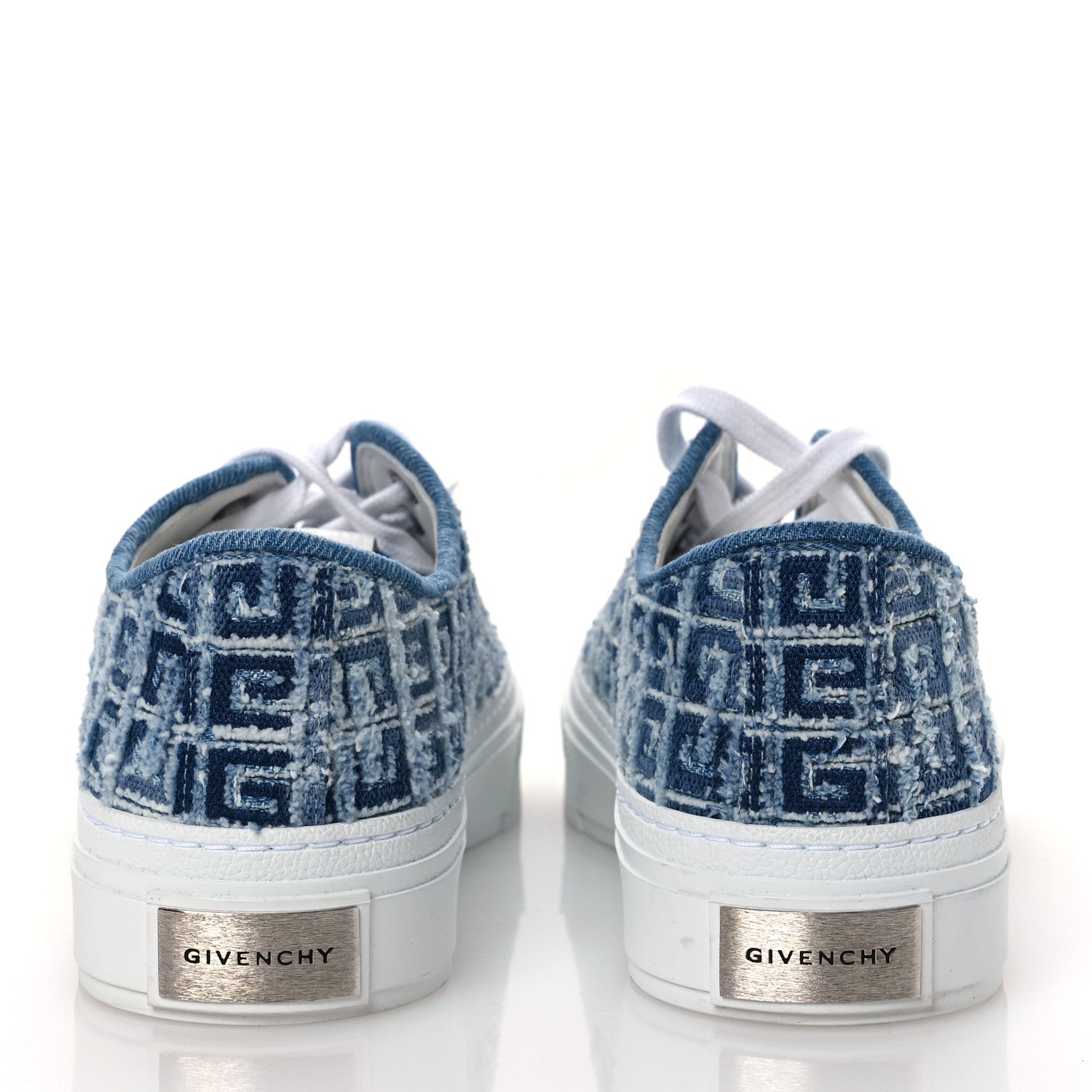 Givenchy Jacquard City 4G Sneakers 39 Blue White 6 of 11