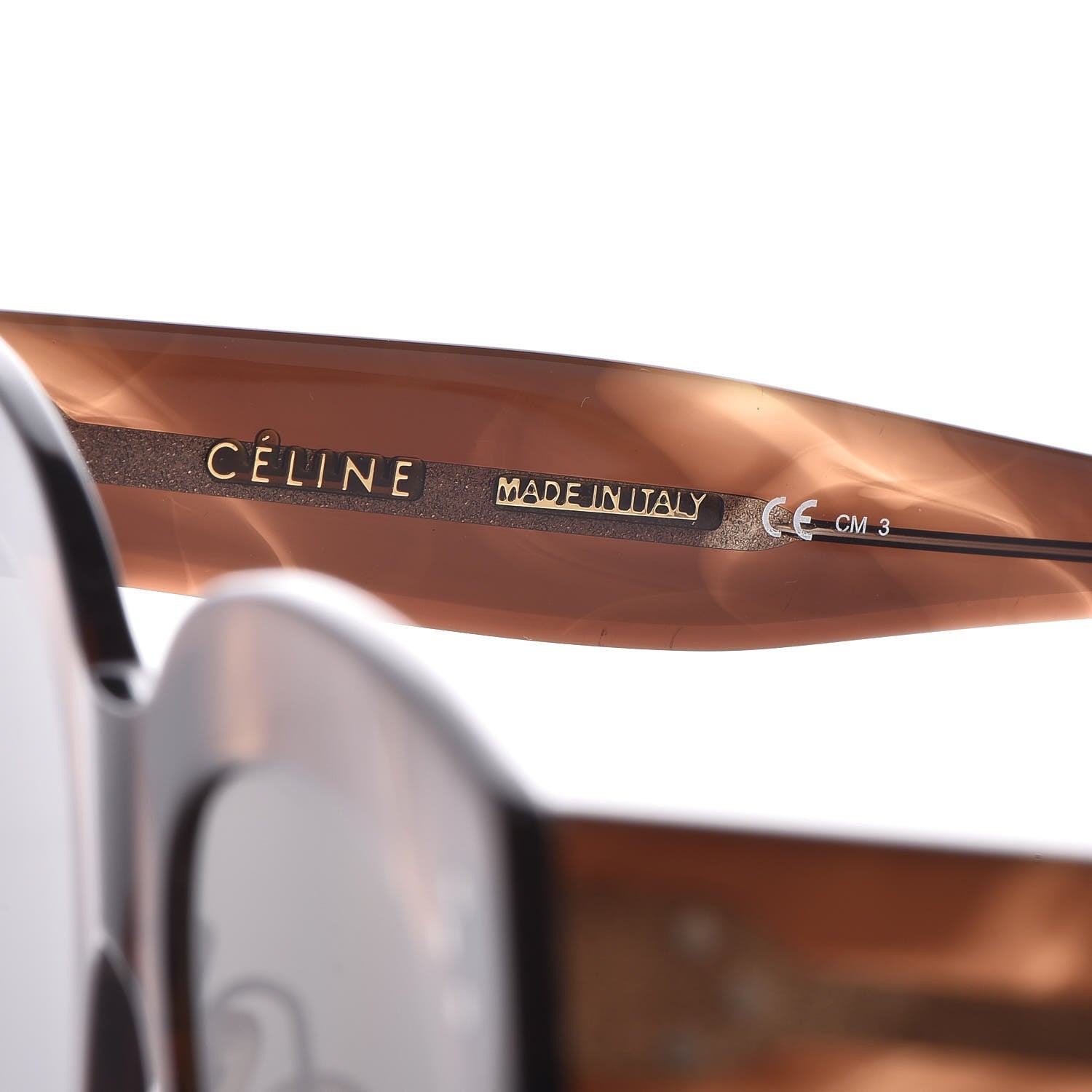 Celine Acetate Kim Sunglasses CL 41444/S Havana Brown 6 of 7