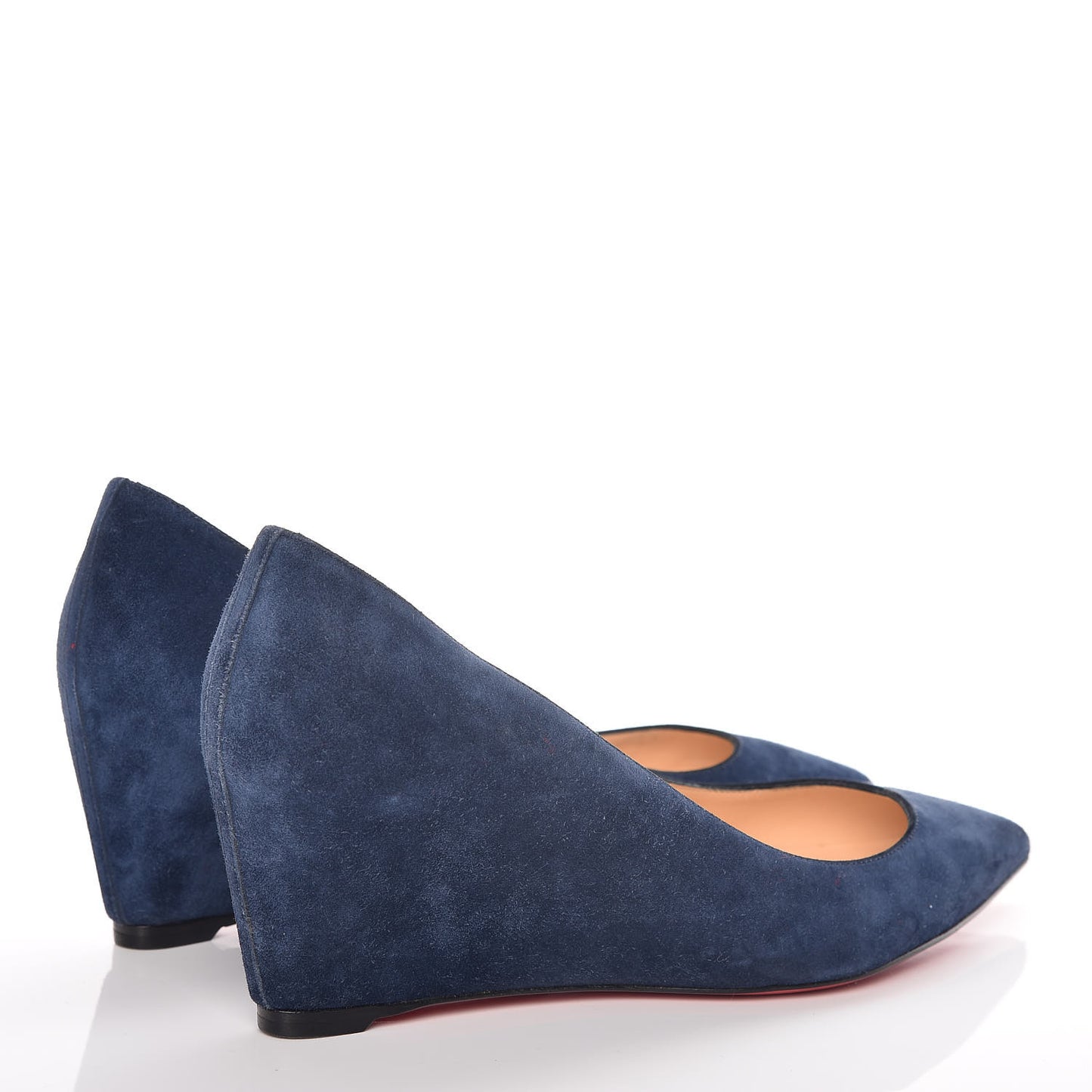 Veau Velours Pipina 55 Wedges 36.5 Night