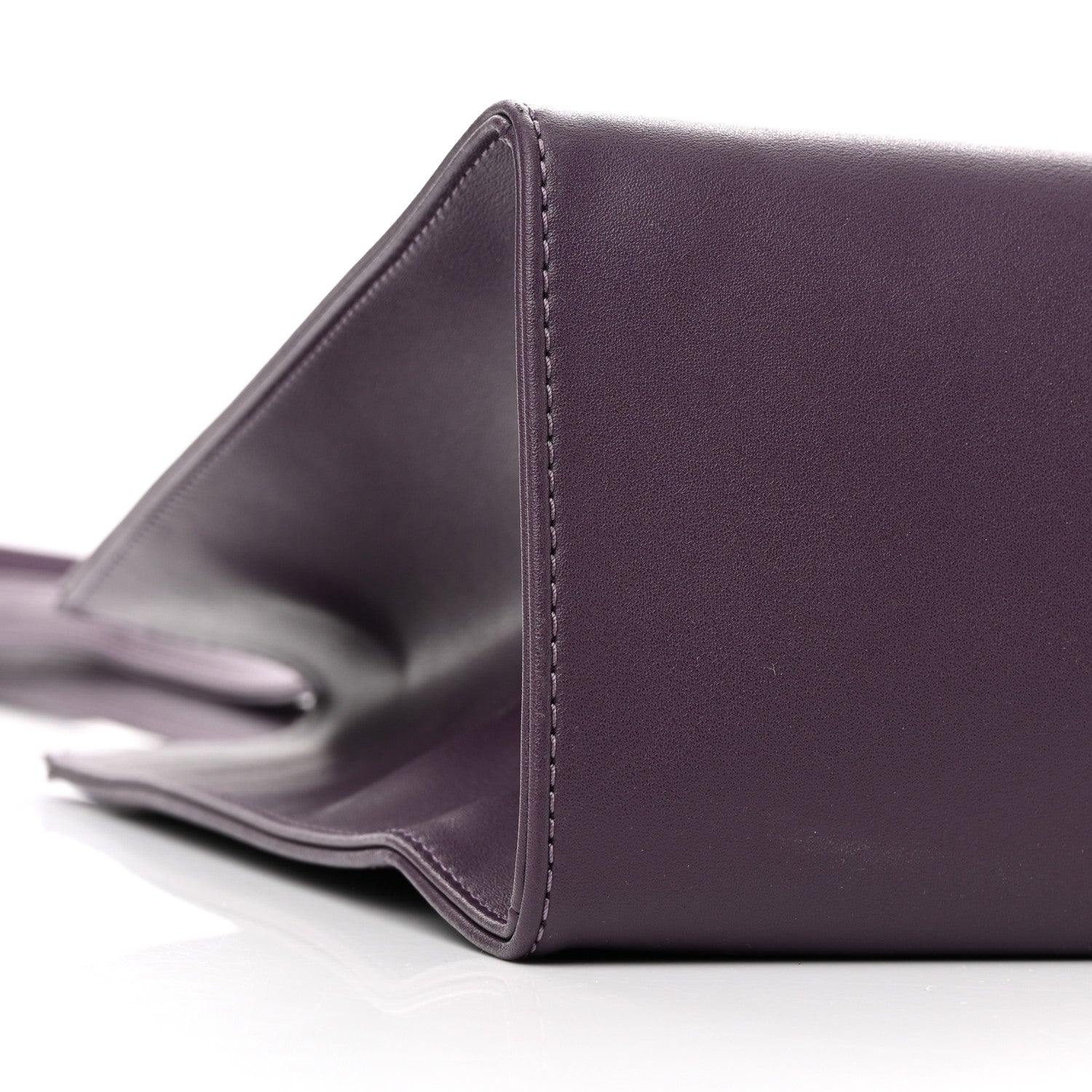 Telfar Vegan Leather Medium Shopping Bag Eggplant 8 of 9