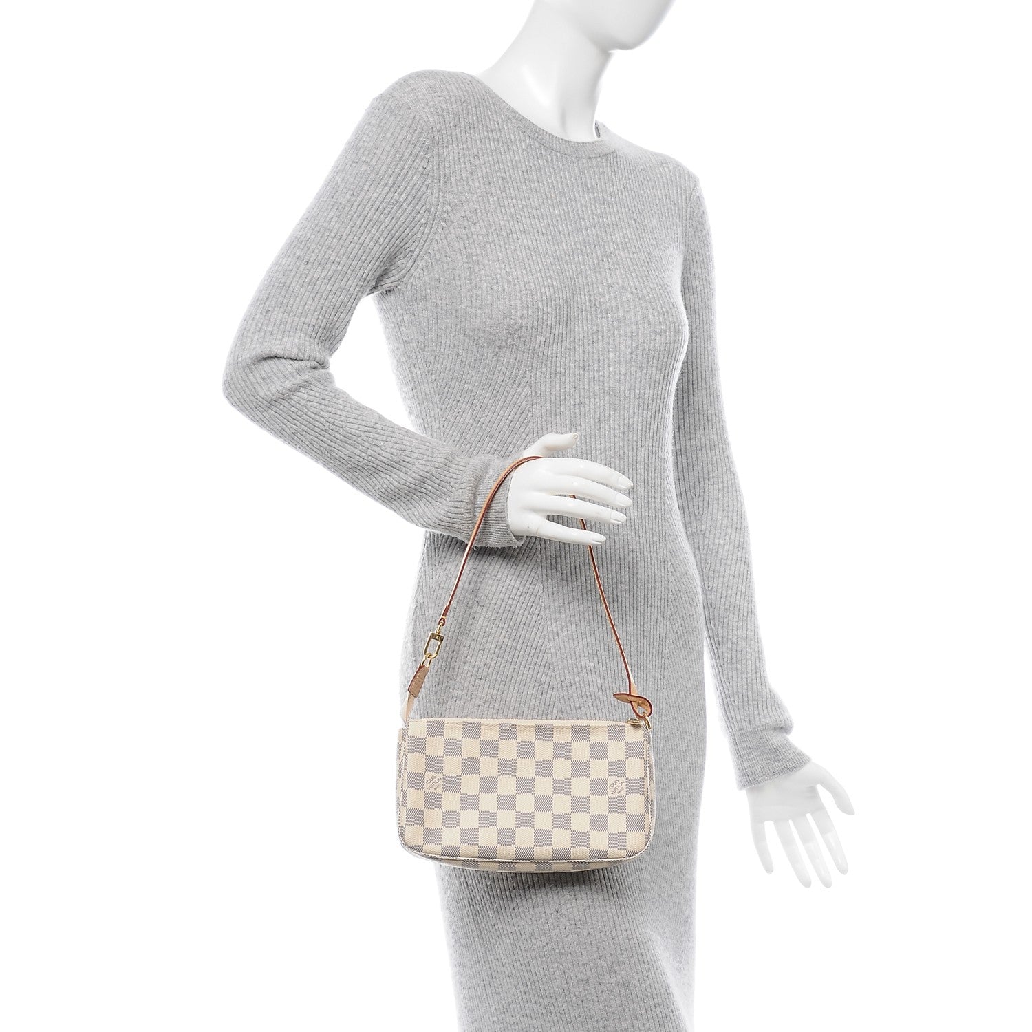 Louis Vuitton Damier Azur Pochette Accessories NM 2 of 7