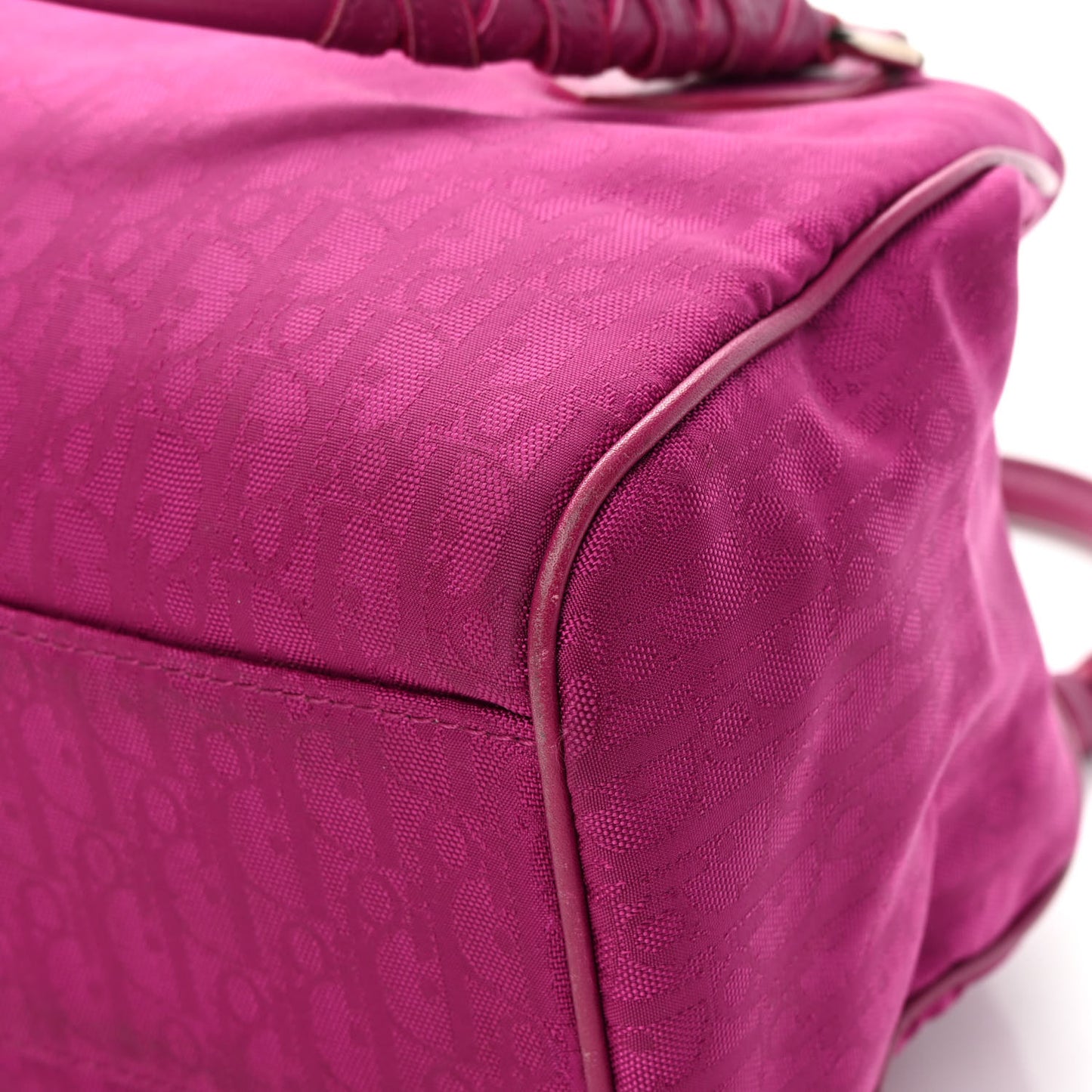 Nylon Monogram Small Lovely Tote Pink