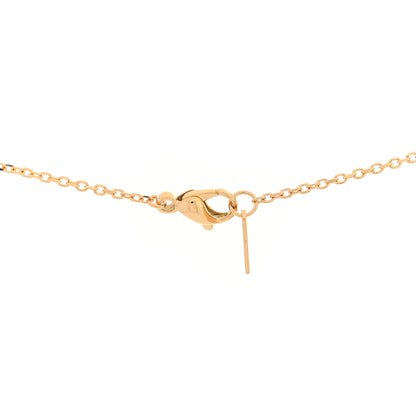 Chanel 18K Yellow Gold Diamond Eternal No 5 Necklace 4 of 5