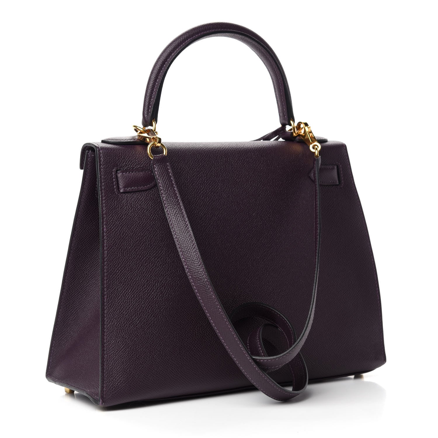 Hermes Epsom Kelly Sellier 28 Raisin 3 of 11