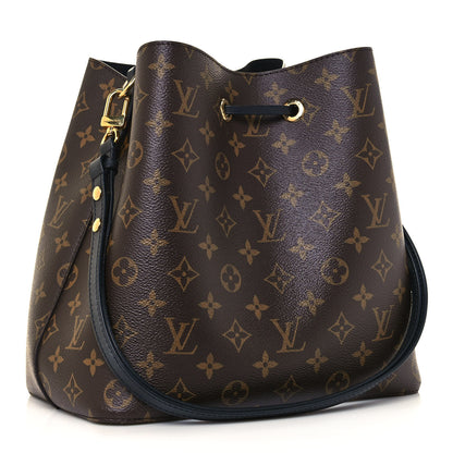 Louis Vuitton Monogram Neonoe MM Black 3 of 12