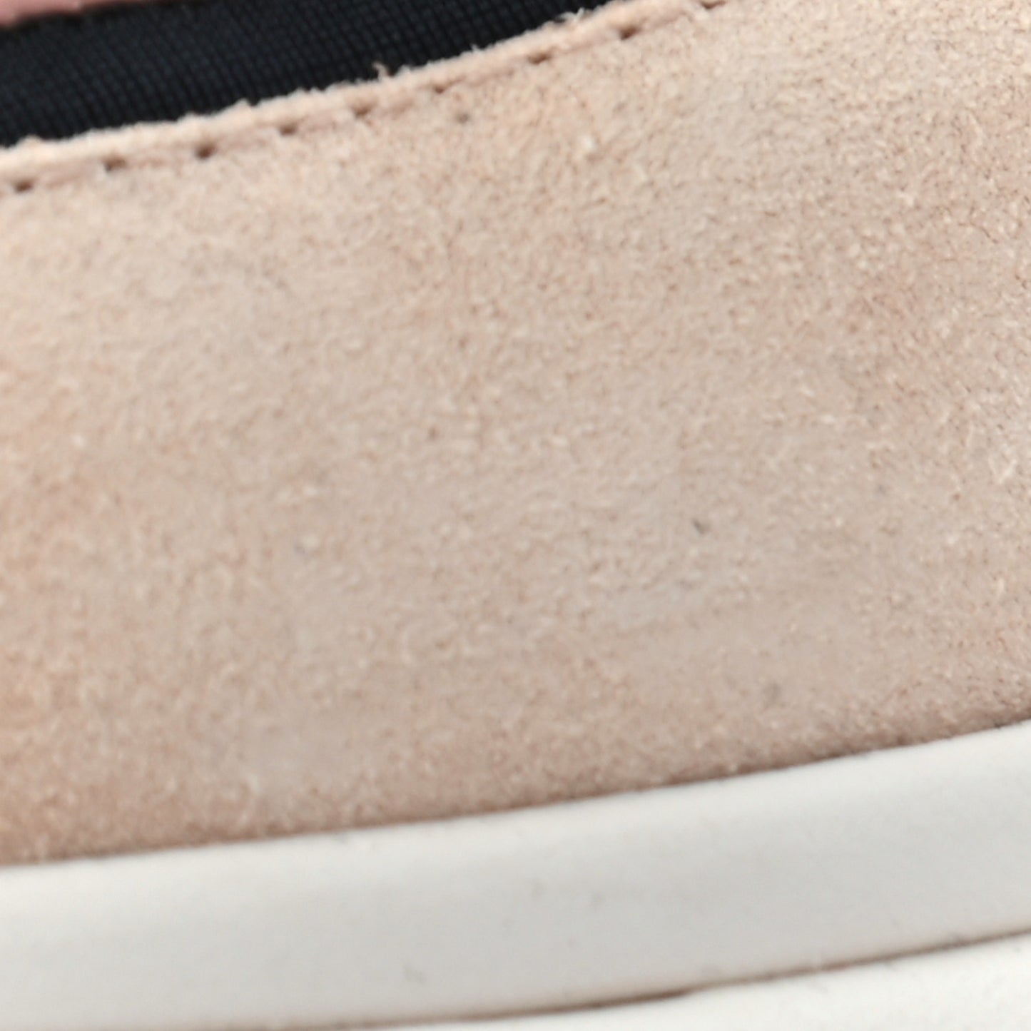 Nylon Lambskin Suede Calfskin CC Sneakers 36 Pink White Black