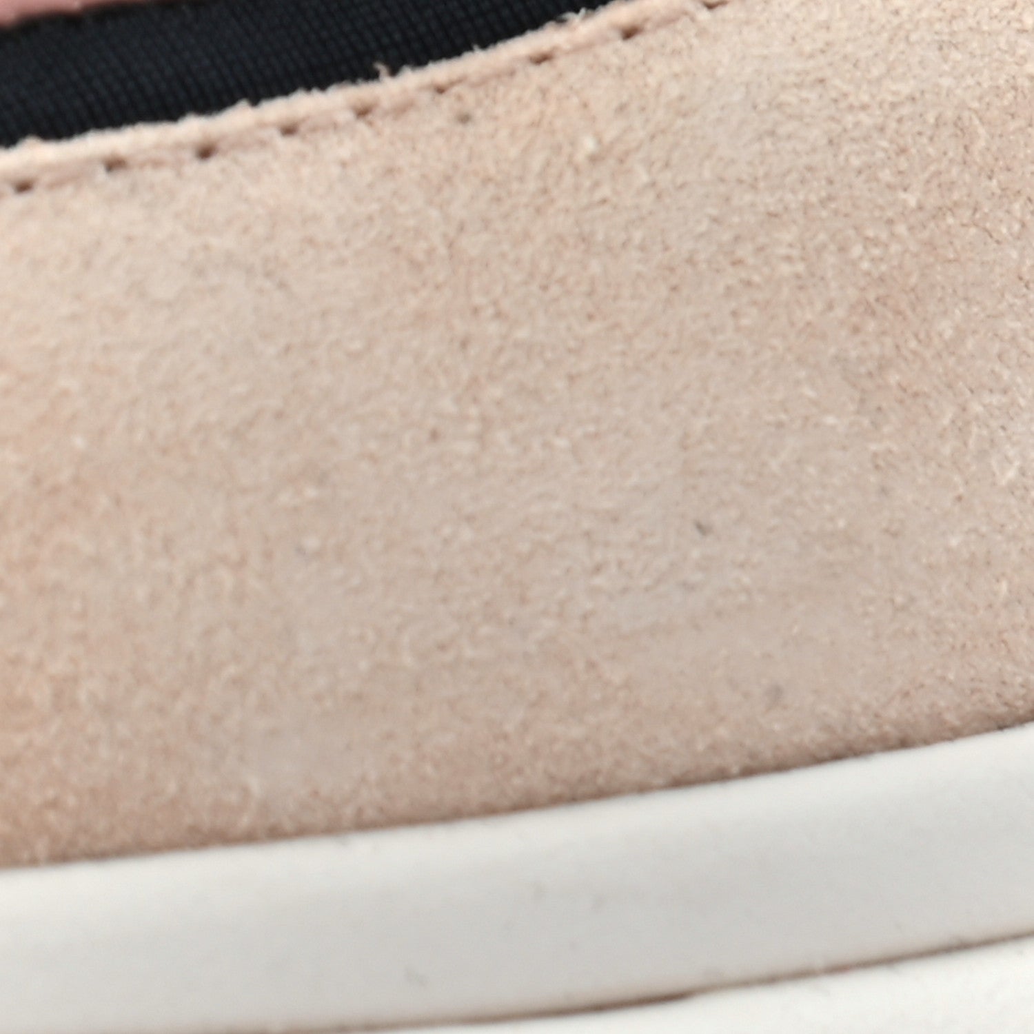 Chanel Nylon Lambskin Suede Calfskin CC Sneakers 36 Pink White Black 9 of 9