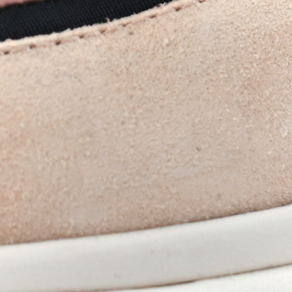 Chanel Nylon Lambskin Suede Calfskin CC Sneakers 36 Pink White Black 9 of 9