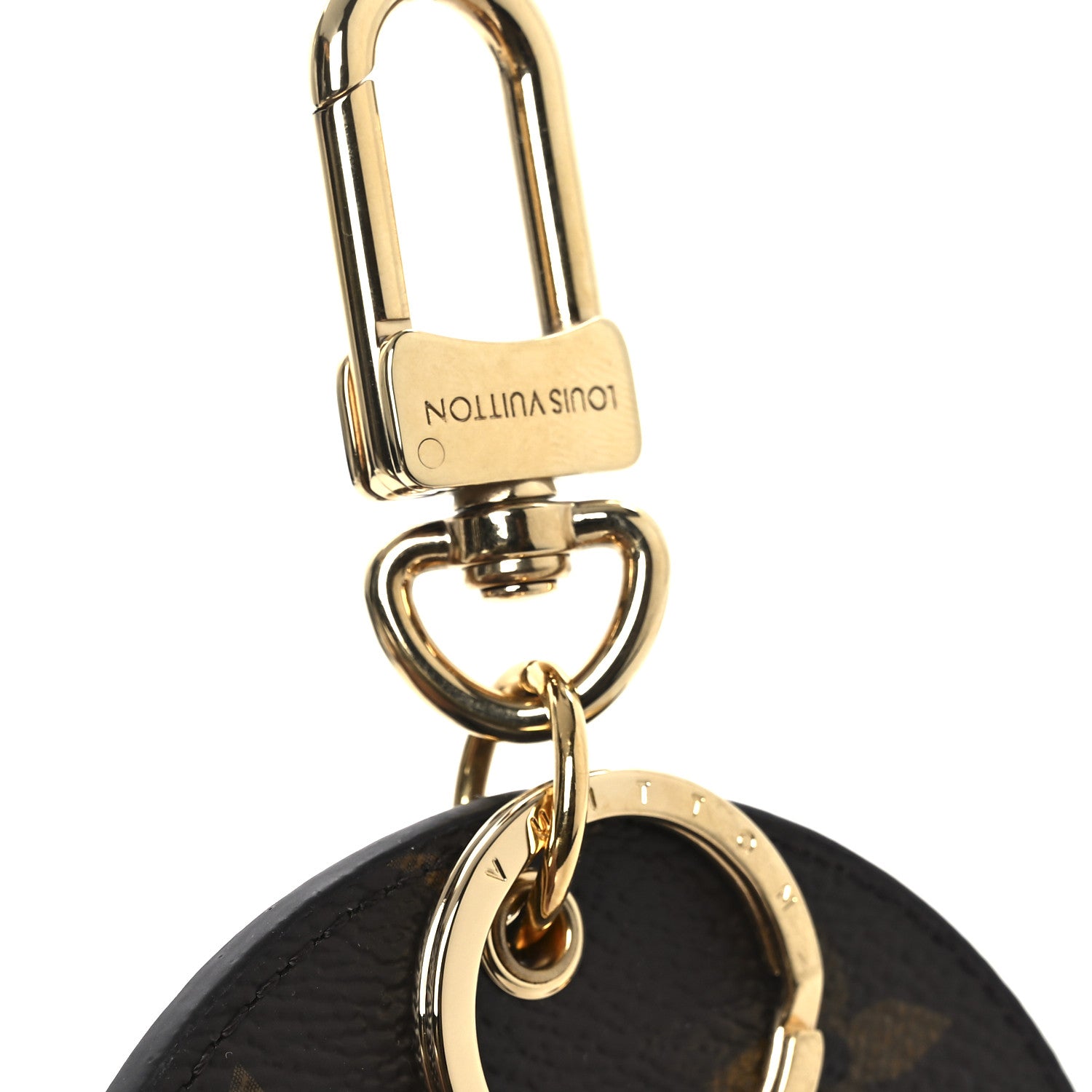 Louis Vuitton Monogram Reverse Key Holder Bag Charm 4 of 4
