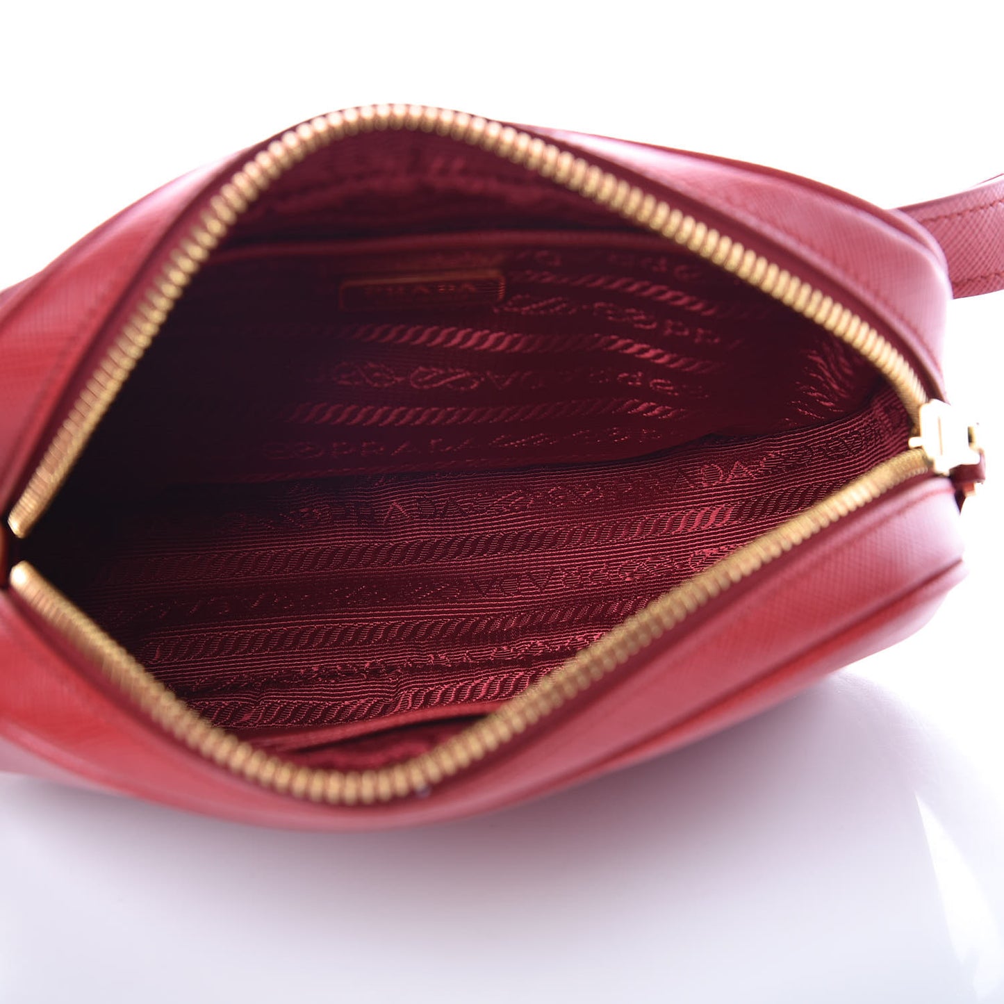 Saffiano Lux Belt Bag Fuoco