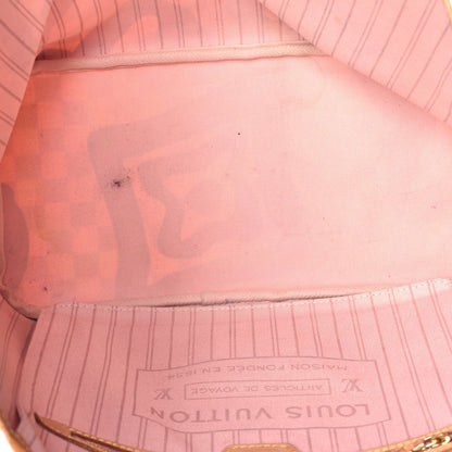 Louis Vuitton Damier Azur Tahitienne Neverfull MM 5 of 9