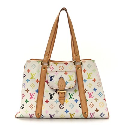 Louis Vuitton Monogram Multicolor Aurelia MM White 1 of 8