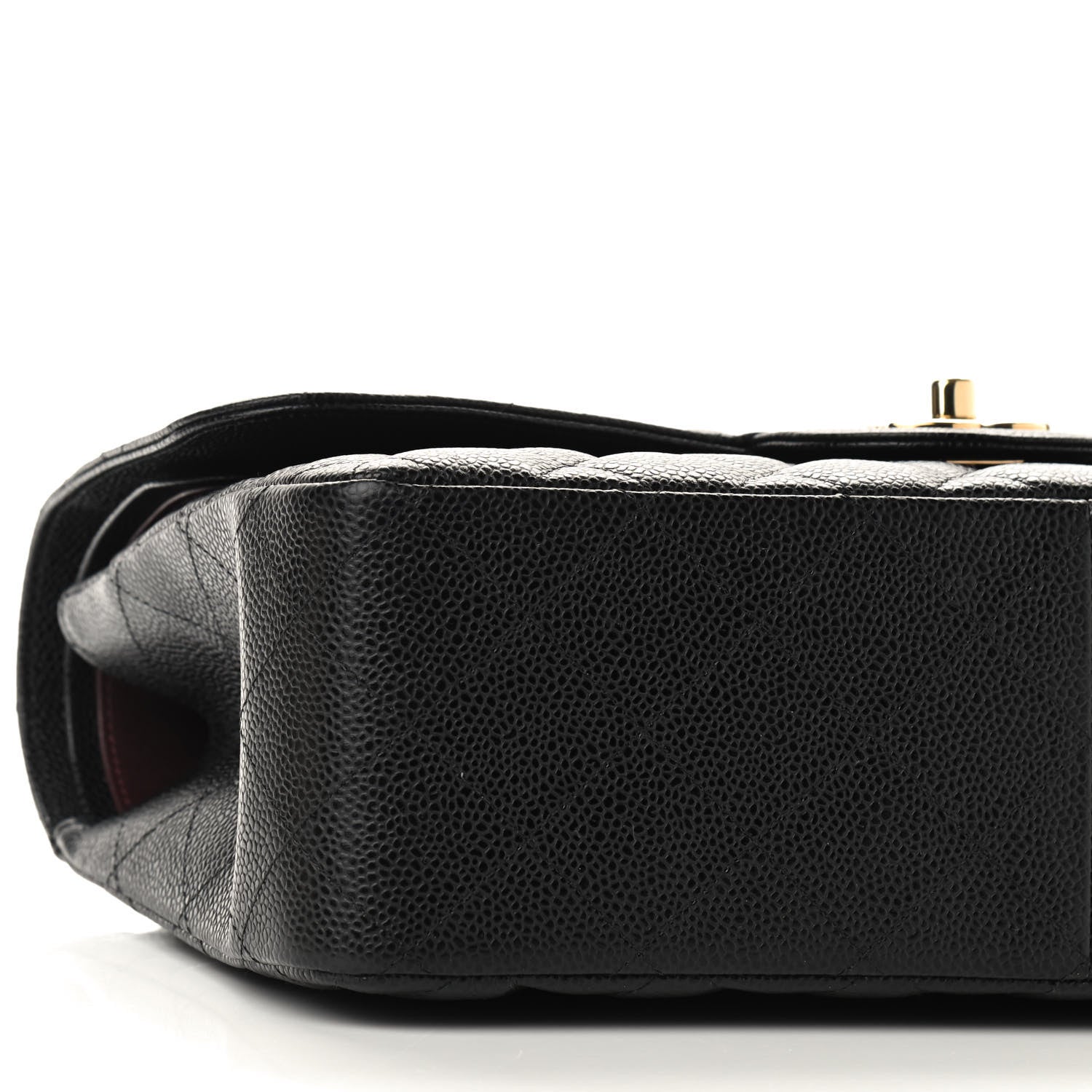 Chanel Caviar Quilted Jumbo Double Flap Black 8 of 9