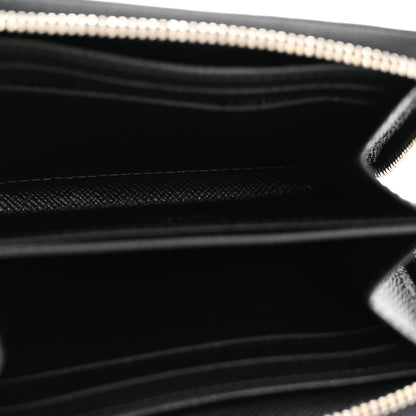 Louis Vuitton Epi Zippy Coin Purse Black Black 5 of 7