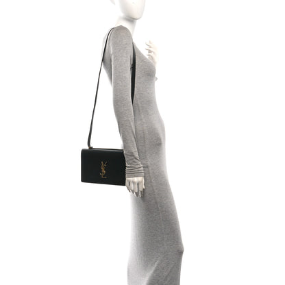 Saint Laurent Calfskin Monogram Small Dylan Shoulder Bag Black 2 of 10