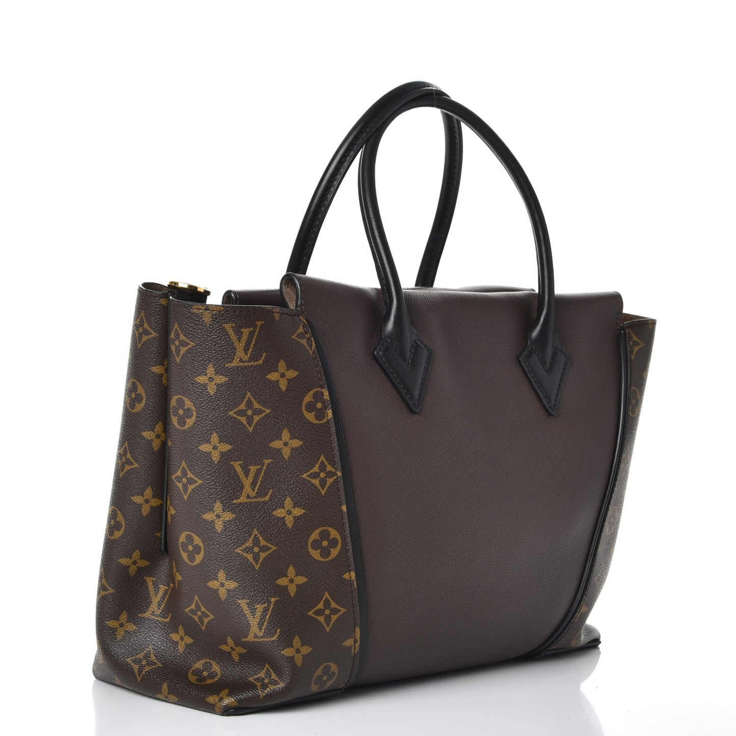 Veau Cachemire Monogram Tote W PM Chocolate