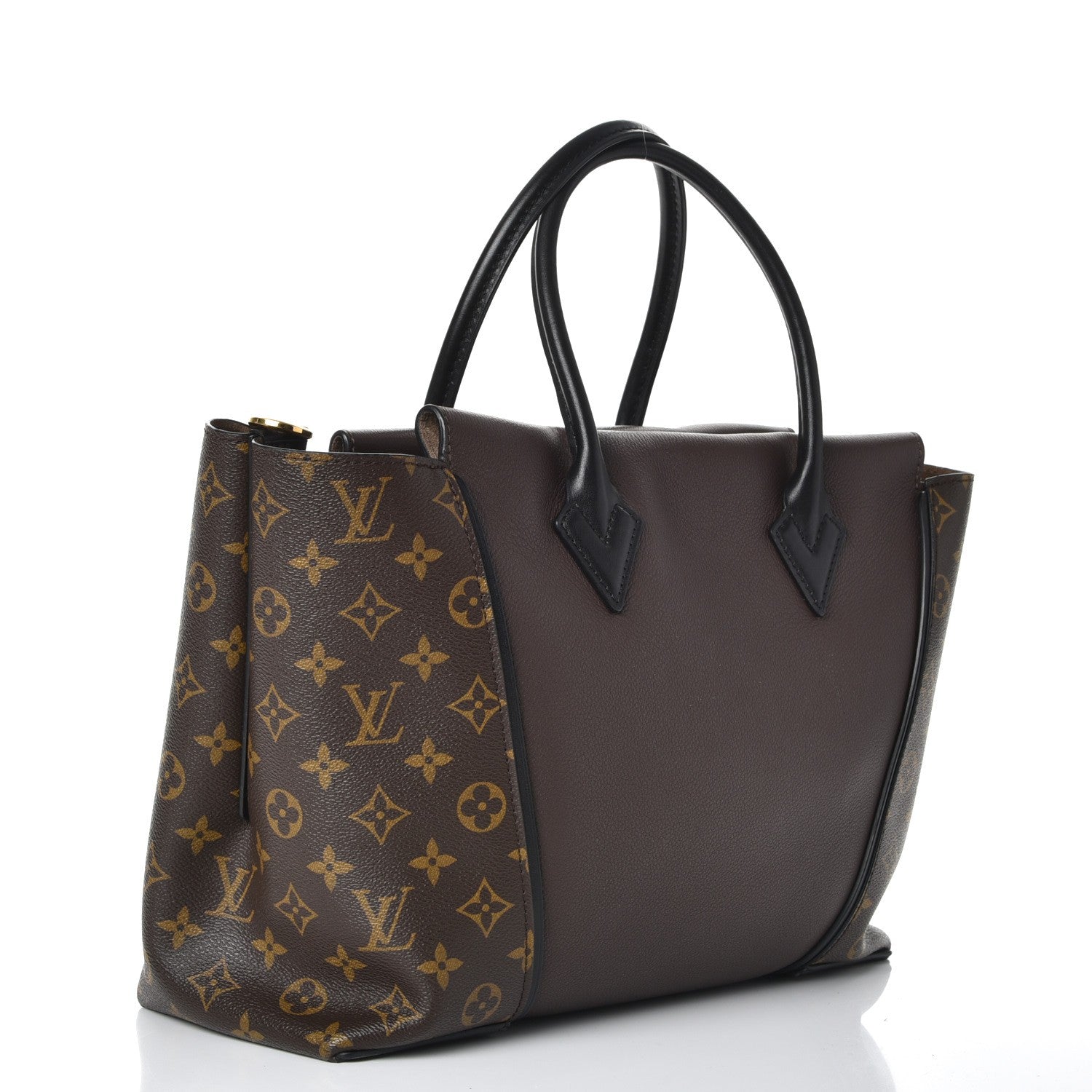 Louis Vuitton Veau Cachemire Monogram Tote W PM Chocolate 3 of 10