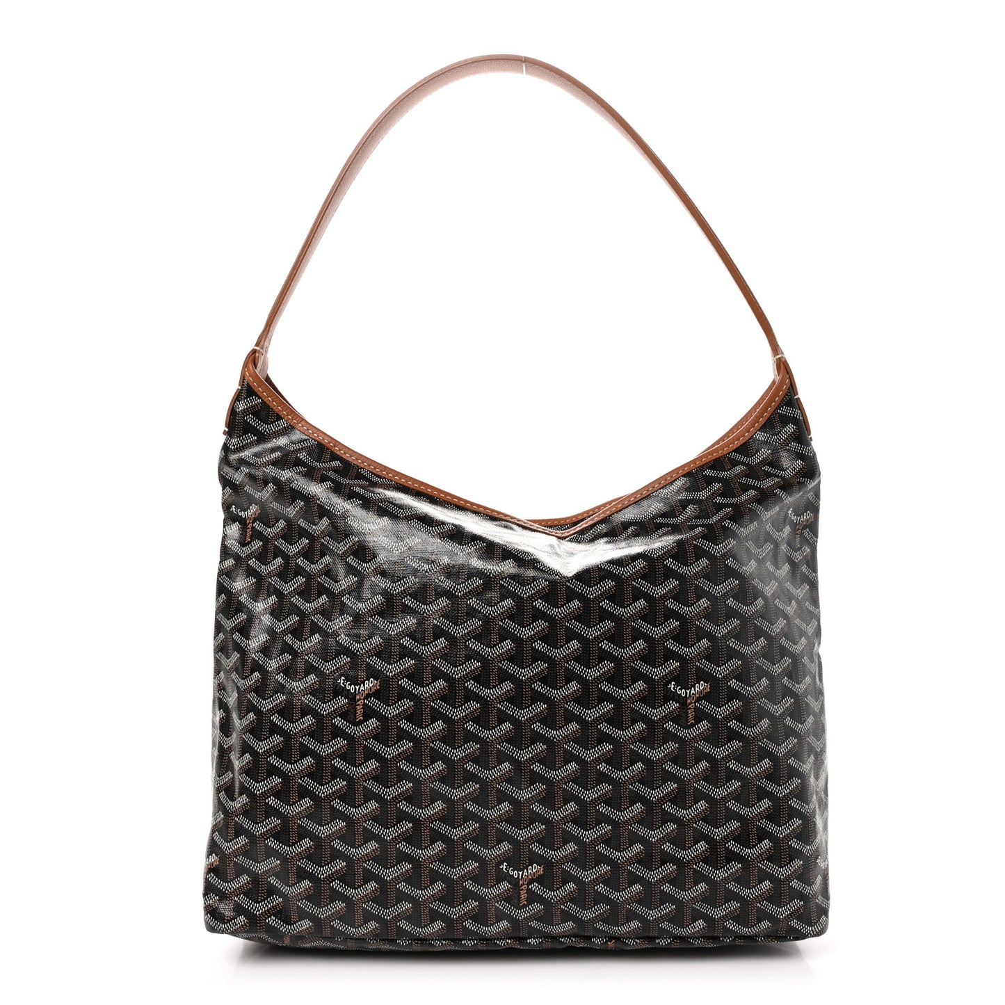 Goyardine Boheme Hobo Black Gold