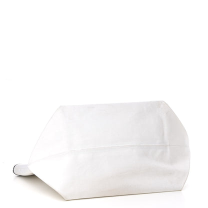 Celine Textile Large Made In Tote White Black 5 of 11
