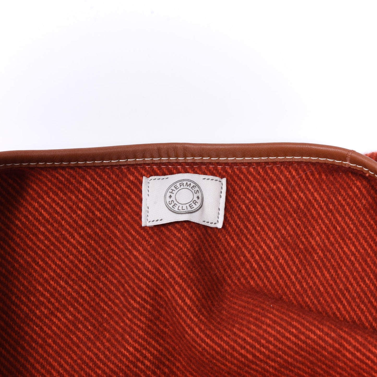 Merino Wool Cashmere Rocabar Poncho Rouge H