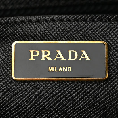 Prada Saffiano Lux Medium Promenade Tote Black 6 of 12