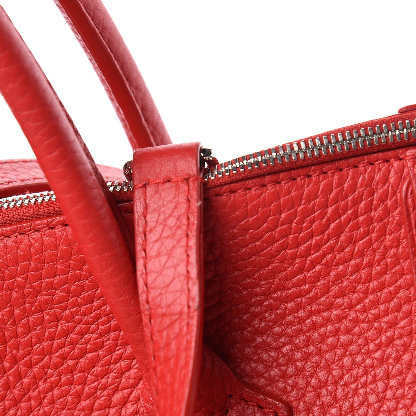 Cuir Taurillon Soft Lockit MM Rubis