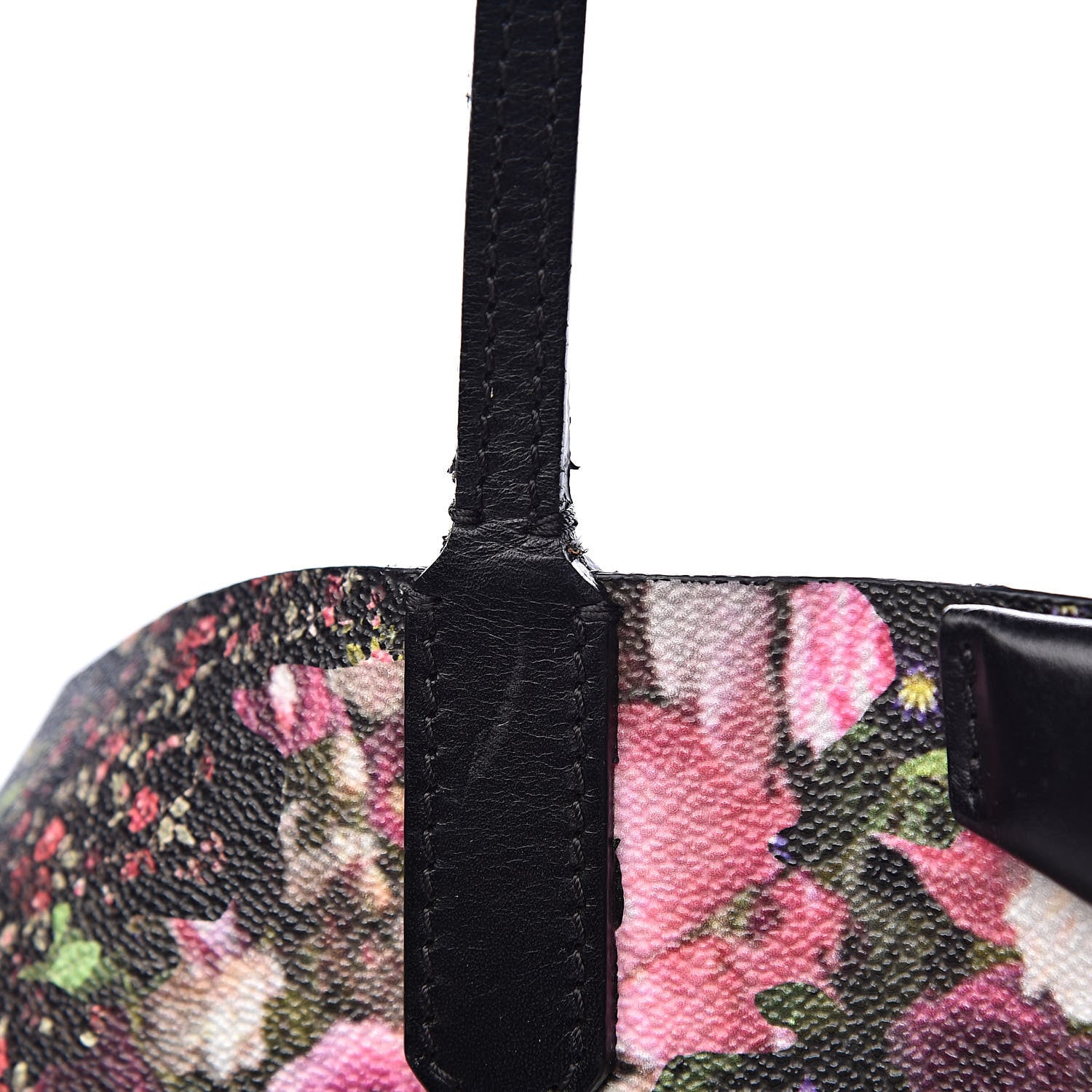 Givenchy Textured Coated Canvas Roses Camouflage Print Large Antigona Tote Black 14 of 18
