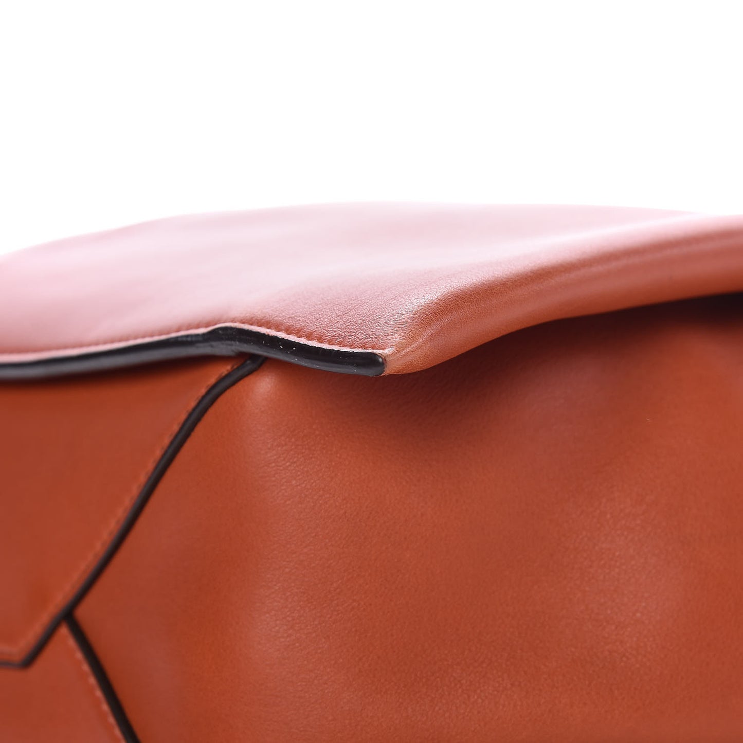 Calfskin Medium Tri-Fold Bag Brick