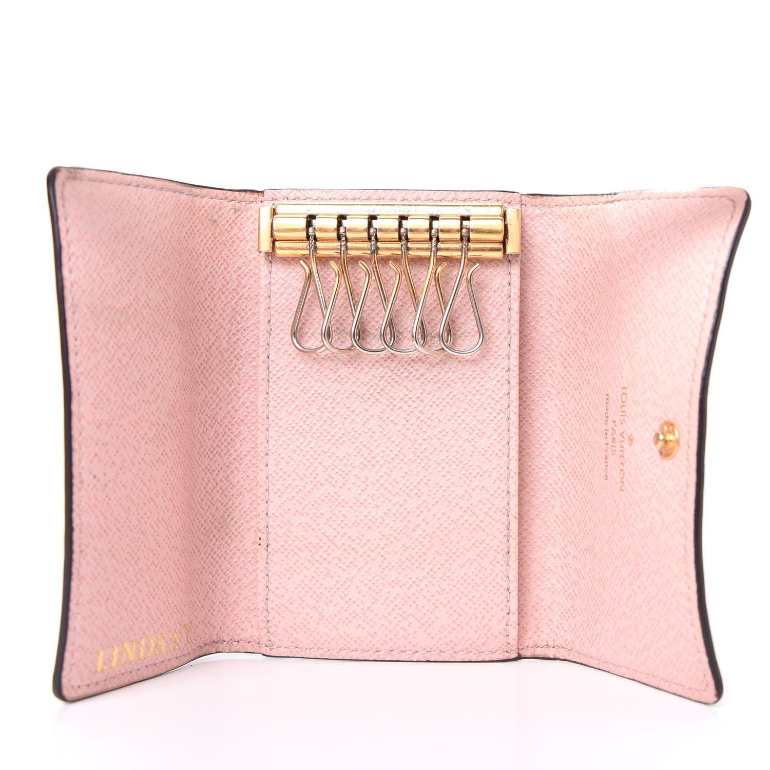 Louis Vuitton Monogram Multicles 6 Key Holder Rose Ballerine 5 of 9