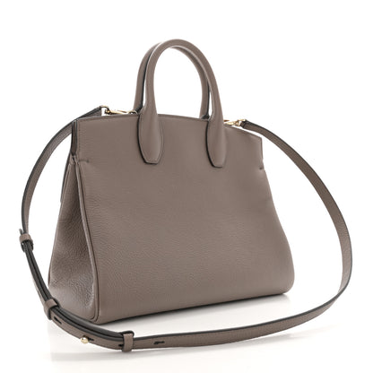 Salvatore Ferragamo Calfskin The Studio Bag Caraway Seed 3 of 12