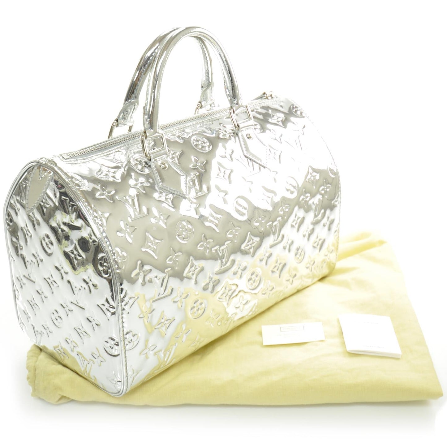 Monogram Miroir Speedy 30 Silver